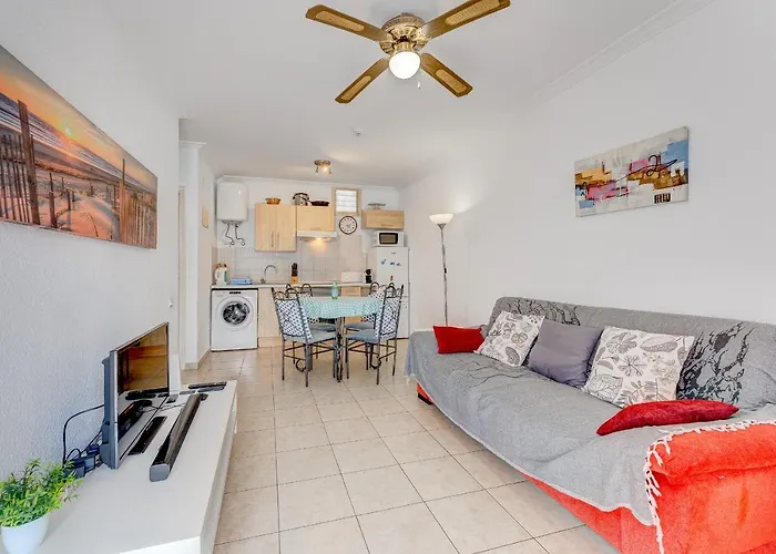 Cristianos Con Terraza Piscina Wifi Arona (Tenerife)