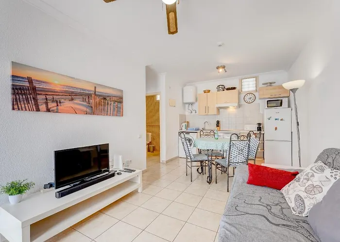 Cristianos Con Terraza Piscina Wifi Apartment *