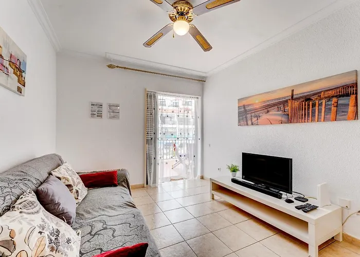 Cristianos Con Terraza Piscina Wifi أرونا