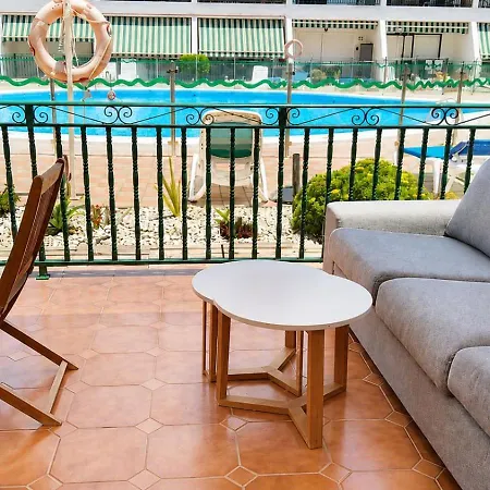 Cristianos Con Terraza Piscina Wifi * Арона
